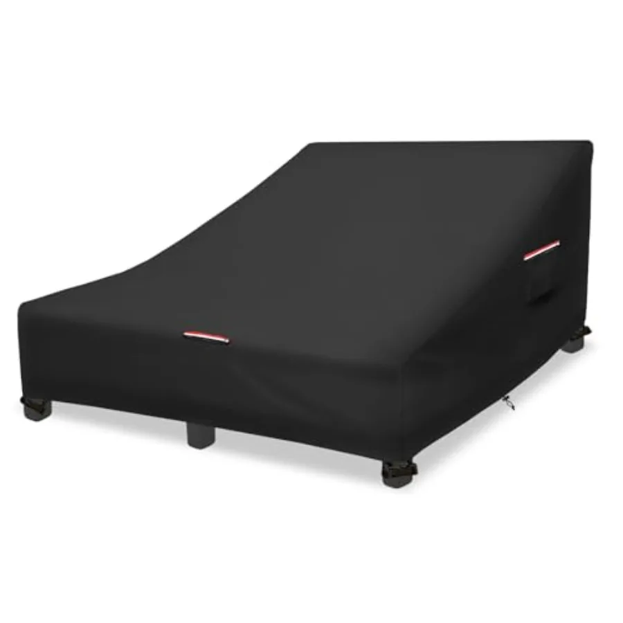 Waterproof 600D Heavy Duty 82Inch Double Wide Patio Chaise Lounge Chair Covers-Black
Waterproof 600D Heavy Duty 82Inch Double Wide Patio Chaise Lounge Chair Covers-Black