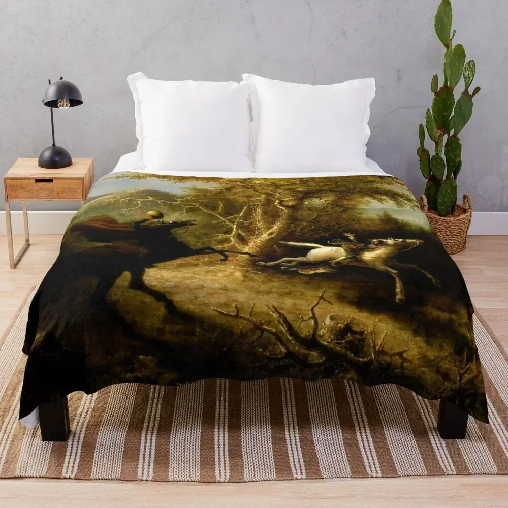 The Headless Horseman Pursuing Ichabod Crane Throw Blanket Cute Soft Beds Furry Travel Blankets
The Headless Horseman Pursuing Ichabod Crane Throw Blanket Cute Soft Beds Furry Travel Blankets