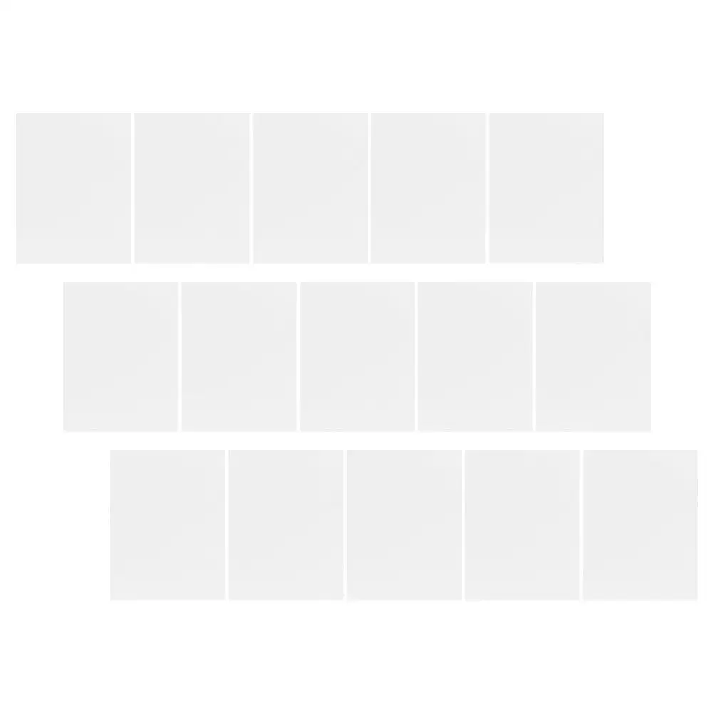 15 Pcs A4 Transparent Film Clear Printable Sticker Transfer Paper Light Diffuser Sheets Vinyl Photo Office Supplies
15 Pcs A4 Transparent Film Clear Printable Sticker Transfer Paper Light Diffuser Sheets Vinyl Photo Office Supplies