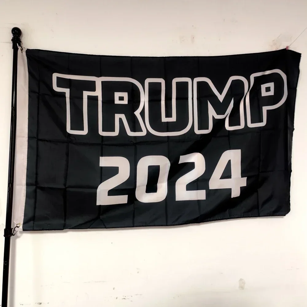 Trump 2024 Election Flag 90x150cm - Large Polyester Banner Indoor/Outdoor Patriotic Decor for Rallies Yard, Wall, Parties
Trump 2024 Election Flag 90x150cm - Large Polyester Banner Indoor/Outdoor Patriotic Decor for Rallies Yard, Wall, Parties