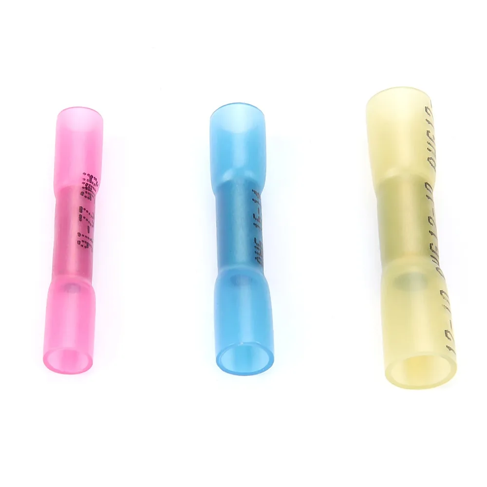 300 Pcs Red Blue Yellow Heat Shrink Wire Connectors Insulated Waterproof Butt Connectors Double Connection
300 Pcs Red Blue Yellow Heat Shrink Wire Connectors Insulated Waterproof Butt Connectors Double Connection