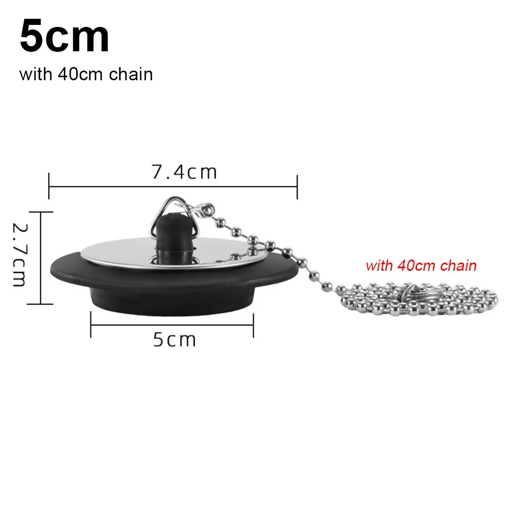 1Pcs New Rubber Tub Stopper Universal Silicone Bath Tub Drain With Hanging Ring With Chain Bathtub Plug Bathtub Accessories
1Pcs New Rubber Tub Stopper Universal Silicone Bath Tub Drain With Hanging Ring With Chain Bathtub Plug Bathtub Accessories