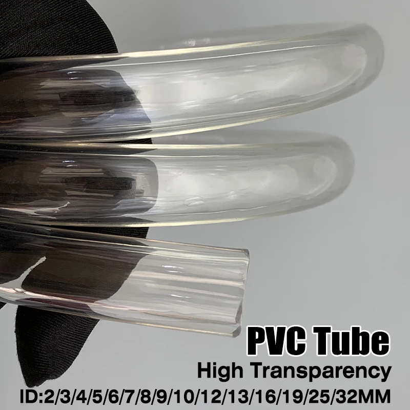 Transparent PVC Aquarium Water Supply Pipe Hard Water Fish Tank ID 2 3 4 5 6 7 8 9 10 12 13 16 19 25 32mm PVC Plastic Pipe
Transparent PVC Aquarium Water Supply Pipe Hard Water Fish Tank ID 2 3 4 5 6 7 8 9 10 12 13 16 19 25 32mm PVC Plastic Pipe