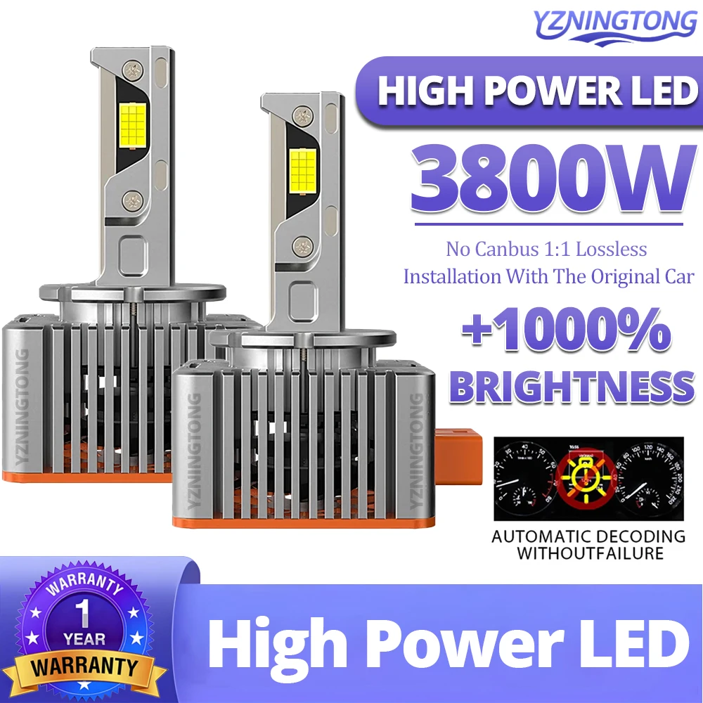 D3R D3S Led Headlights Bulbs Canbus for car 3800W Automobiles D1R D1S LED Headlamp D2S D4S led Fog Lamp D5S D8S Light 12V 24V
D3R D3S Led Headlights Bulbs Canbus for car 3800W Automobiles D1R D1S LED Headlamp D2S D4S led Fog Lamp D5S D8S Light 12V 24V