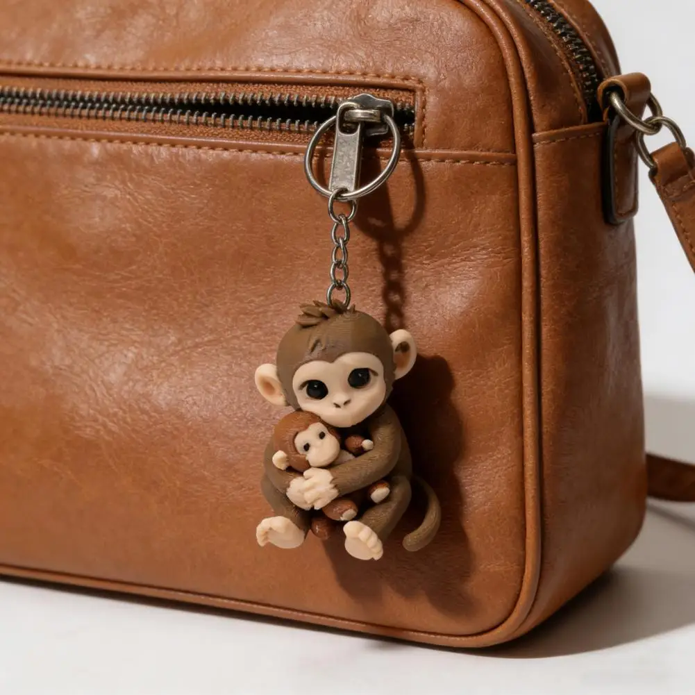New 3DMonkey Keychain,Cute Monkey Holding Plush Toy,Hanging decor for Backpack Purse Keys Car,Gift for Kids Adults
New 3DMonkey Keychain,Cute Monkey Holding Plush Toy,Hanging decor for Backpack Purse Keys Car,Gift for Kids Adults