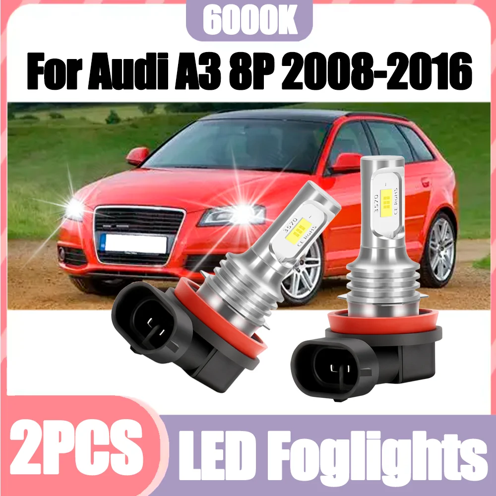 2PCS High Power 6000K Super White Auto Fog Light Canbus No error H8 H9 H11 LED Car Fog Lamp 12V 24V For Audi A3 8P 2008-2016
2PCS High Power 6000K Super White Auto Fog Light Canbus No error H8 H9 H11 LED Car Fog Lamp 12V 24V For Audi A3 8P 2008-2016