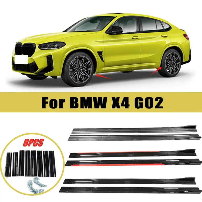 Universal 2m/2.2m Car Side Skirt Extension SplitterBumper Racing Side Wing Bumper Lip Side Spoiler For BMW X4 G02
Universal 2m/2.2m Car Side Skirt Extension SplitterBumper Racing Side Wing Bumper Lip Side Spoiler For BMW X4 G02