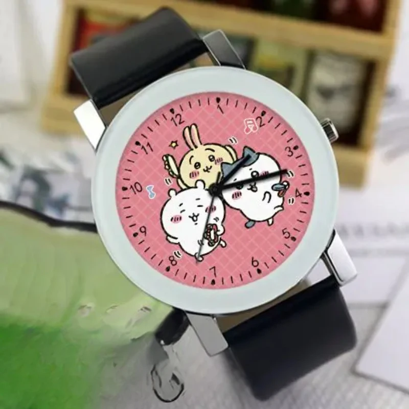 Trendy Chiikawa Quartz Watch Cute Anime Characters Print White Strap Wrist Watch For Teens Streetwear Fans
Trendy Chiikawa Quartz Watch Cute Anime Characters Print White Strap Wrist Watch For Teens Streetwear Fans