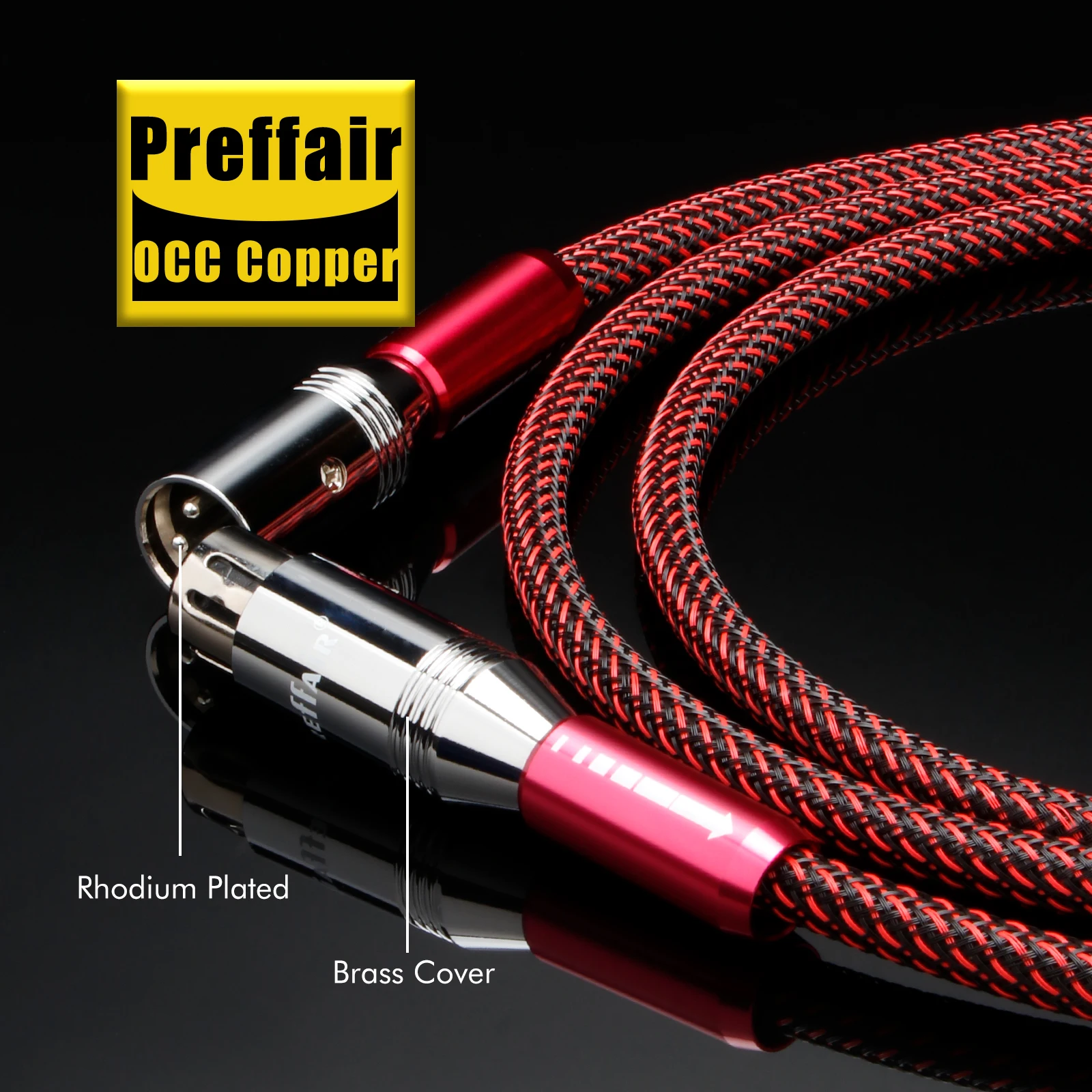 Preffair X421 Audio Coaxial Cable for Amplifier CD DVD Player 110 Ohm XLR Digital Cable Audio Video Cable
Preffair X421 Audio Coaxial Cable for Amplifier CD DVD Player 110 Ohm XLR Digital Cable Audio Video Cable