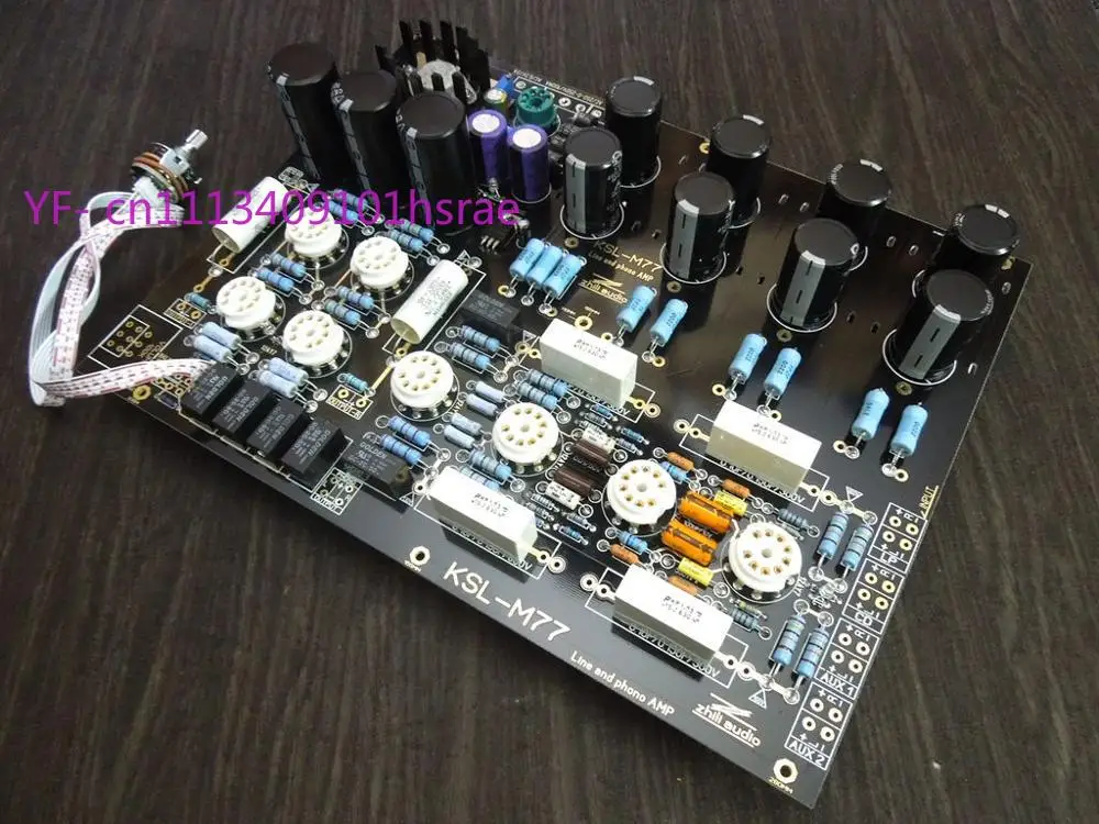 HiFi Tube Preamp Phono RIAA DIY PCB Kit Turntable Preamp Vacuum Tube Bile Preamp
HiFi Tube Preamp Phono RIAA DIY PCB Kit Turntable Preamp Vacuum Tube Bile Preamp