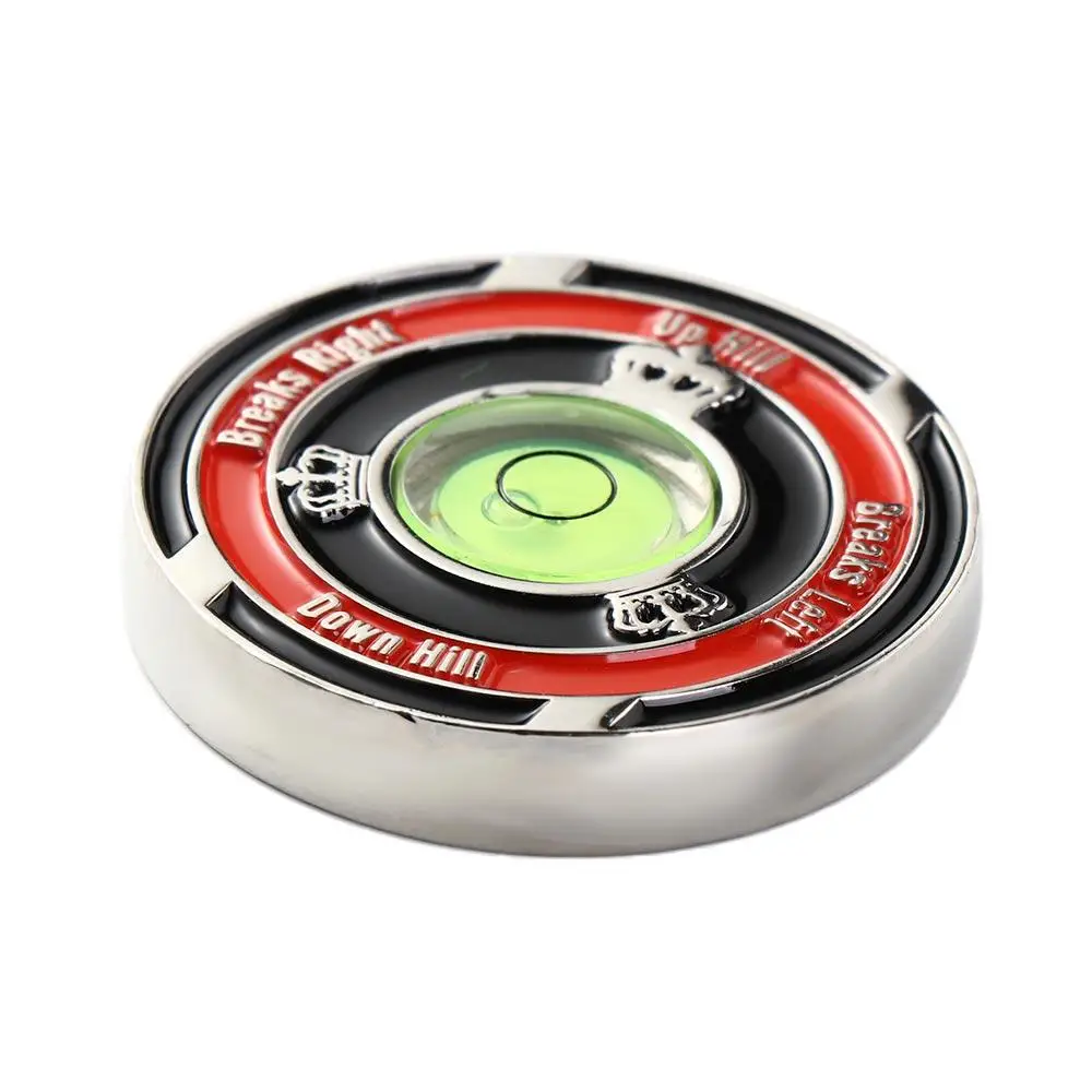 Kirsite Golf Green Reader Metal Two-sided Golf Hat Clip Marker High Precision 1.57in Golf Ball Marker Golfer Gift
Kirsite Golf Green Reader Metal Two-sided Golf Hat Clip Marker High Precision 1.57in Golf Ball Marker Golfer Gift