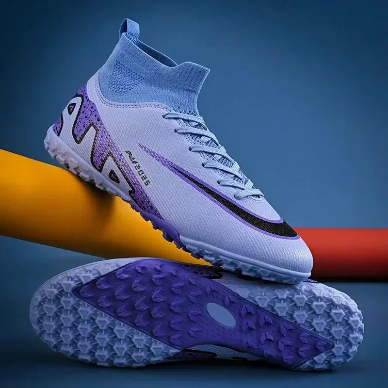 New Men Cleats Grass Soccer Shoes TF/FG Futsal Indoor Sport Training Football Boots Ankle Kids Match Hot-selling High-quality
New Men Cleats Grass Soccer Shoes TF/FG Futsal Indoor Sport Training Football Boots Ankle Kids Match Hot-selling High-quality