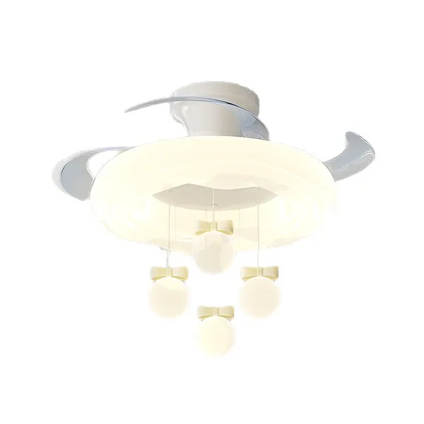 Cream wind silent invisible restaurant ceiling fan lights, creative clouds
Cream wind silent invisible restaurant ceiling fan lights, creative clouds