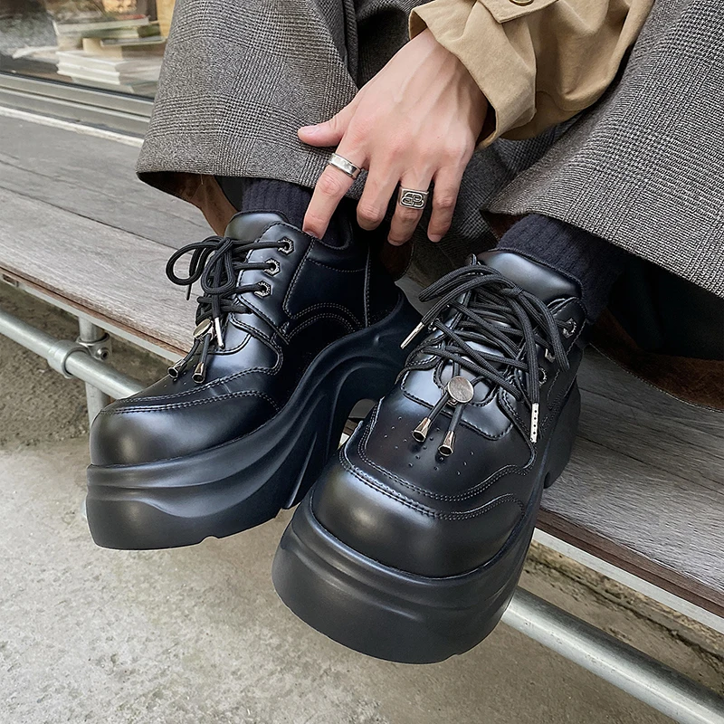Height increased by 10cm dad shoes men's new style small thick soled sponge cake shoes big toe commuting leather shoes men's
Height increased by 10cm dad shoes men's new style small thick soled sponge cake shoes big toe commuting leather shoes men's