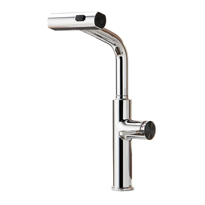 Gun ash flying rain shower kitchen hot and cold faucet pulling rotatable all copper vegetable basin faucet
Gun ash flying rain shower kitchen hot and cold faucet pulling rotatable all copper vegetable basin faucet
