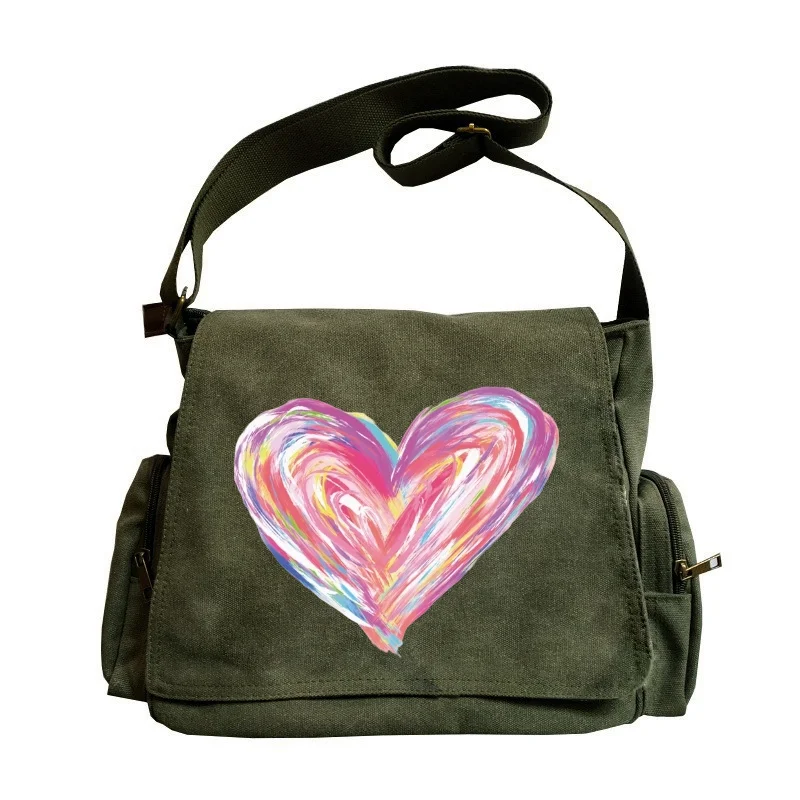 Classic Women's Crossbody Bag Multicolour Dazzling Love Large Capacity Shoulder Bag Fashion Retro Printing
Classic Women's Crossbody Bag Multicolour Dazzling Love Large Capacity Shoulder Bag Fashion Retro Printing