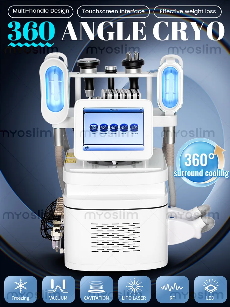 360° Vacuum Cavitation & Fat Freezing System for Body Sculpting, Cellulite Removal & Weight Loss
360° Vacuum Cavitation & Fat Freezing System for Body Sculpting, Cellulite Removal & Weight Loss