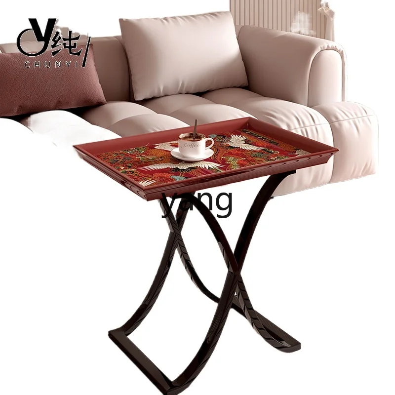 LH solid wood edge few small tea table living room sofa movable coffee table rack
LH solid wood edge few small tea table living room sofa movable coffee table rack