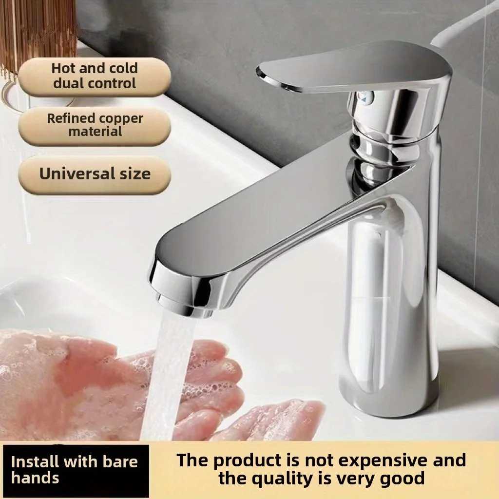 Простая в установке модель стильного и простого смесителя для ванной комнаты из нержавеющей стали для спальни.
Простая в установке модель стильного и простого смесителя для ванной комнаты из нержавеющей стали для спальни.