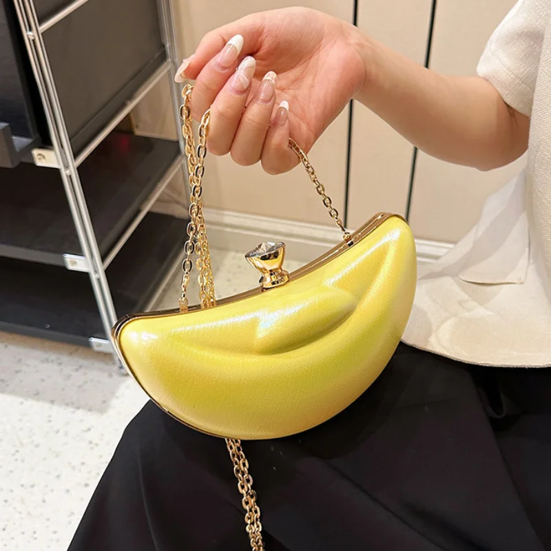 Moon Shape Bags for Women Hobos Fashion Funny Small Crossbody Bag Leather Hip Hop Party Cute High Quality Shoulder Bag Ladies
Moon Shape Bags for Women Hobos Fashion Funny Small Crossbody Bag Leather Hip Hop Party Cute High Quality Shoulder Bag Ladies