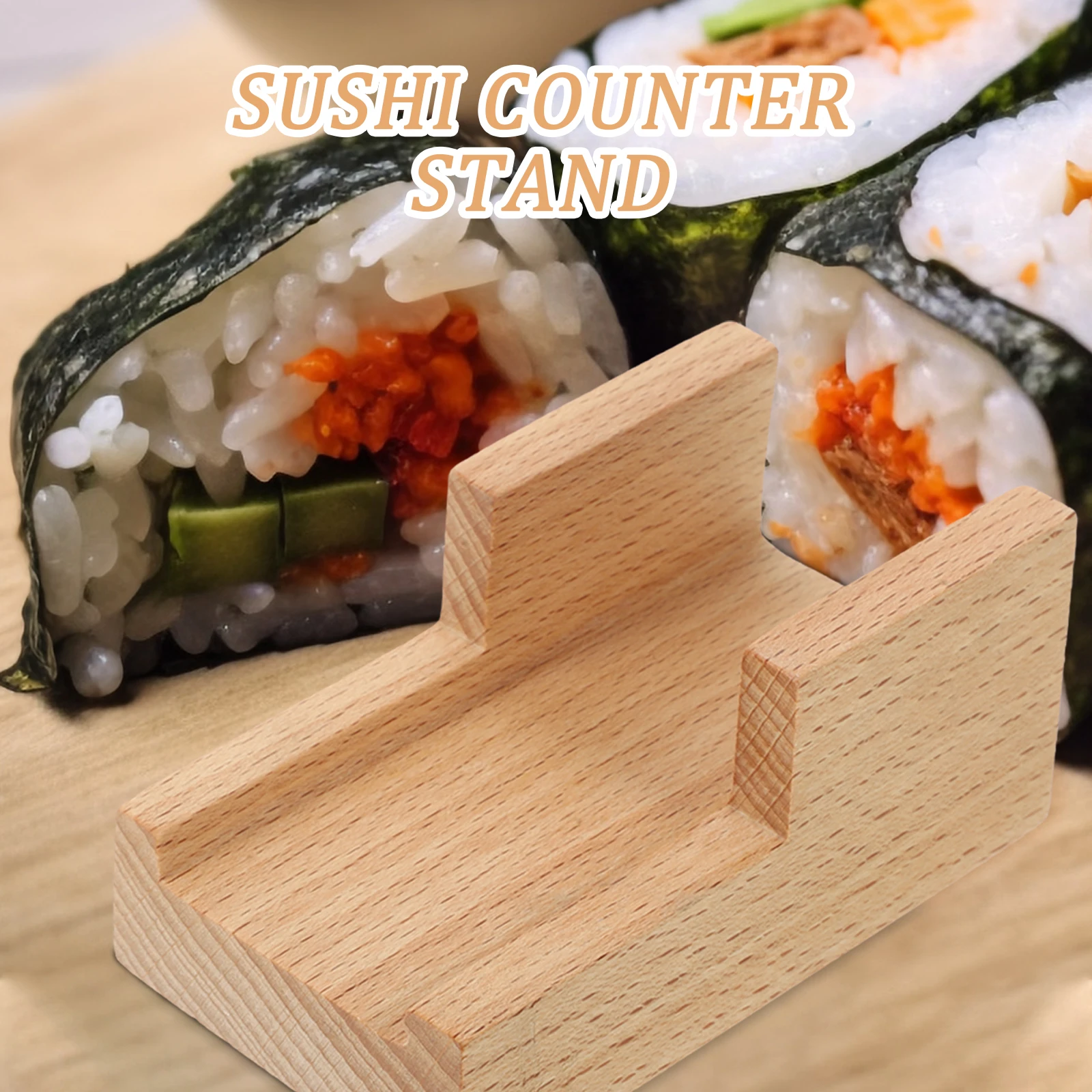 Tray Sushi Hand Roll Rack Wooden Rack Reusable Stand Restaurant Party Display Christmas Sushi Roll Holder Plates
Tray Sushi Hand Roll Rack Wooden Rack Reusable Stand Restaurant Party Display Christmas Sushi Roll Holder Plates