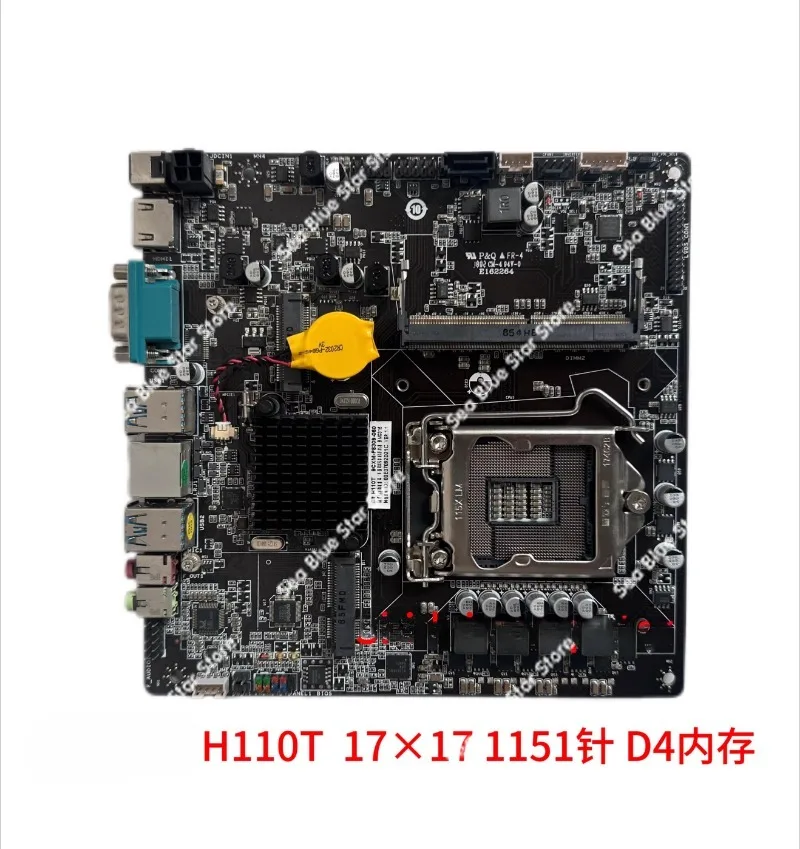 All-in-one machine H110T main board 17 × 17 DDR4 1151 pin industrial control main board H110i B250i second-hand disassembly
All-in-one machine H110T main board 17 × 17 DDR4 1151 pin industrial control main board H110i B250i second-hand disassembly