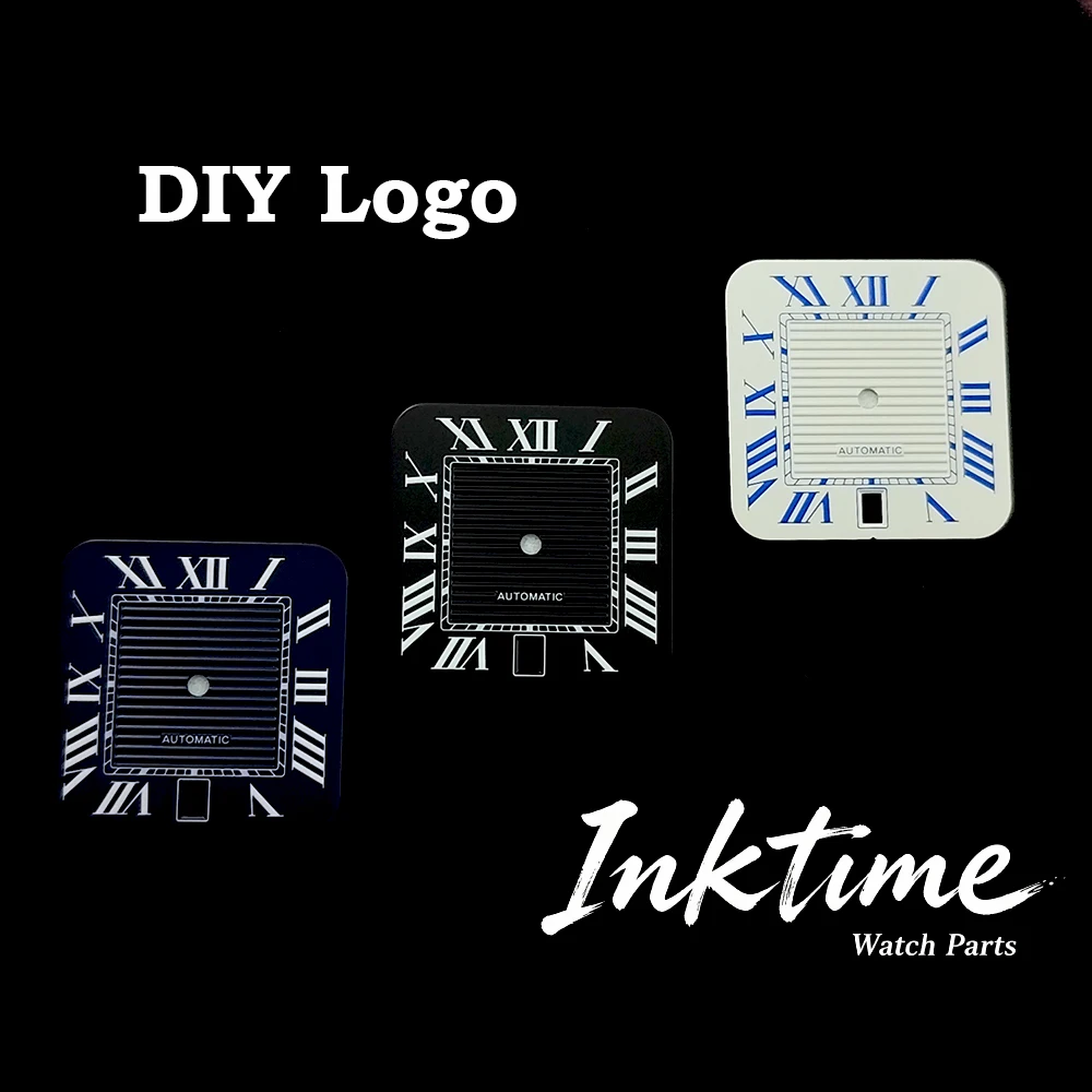 27mm NH35 square dial personalized customized watch dial Roman numeral dial suitable for NH35 modified watch accessories
27mm NH35 square dial personalized customized watch dial Roman numeral dial suitable for NH35 modified watch accessories