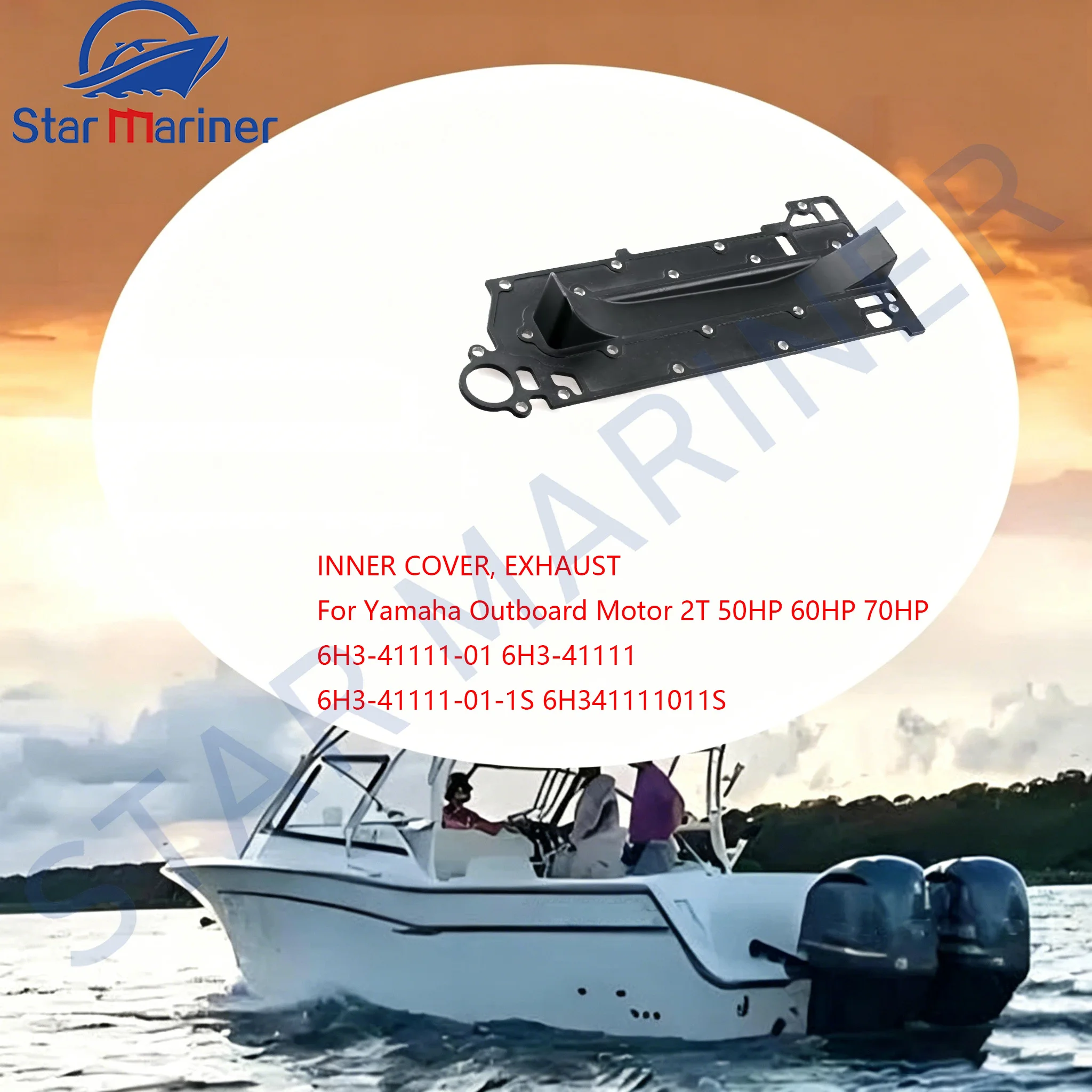 For Yamaha 6H3-41111-01-1S INNER COVER, EXHAUST 6H341111011S Outboard Motor 2stroke 50HP 60HP 70HP 6H3-41111-01 Boat Engine
For Yamaha 6H3-41111-01-1S INNER COVER, EXHAUST 6H341111011S Outboard Motor 2stroke 50HP 60HP 70HP 6H3-41111-01 Boat Engine