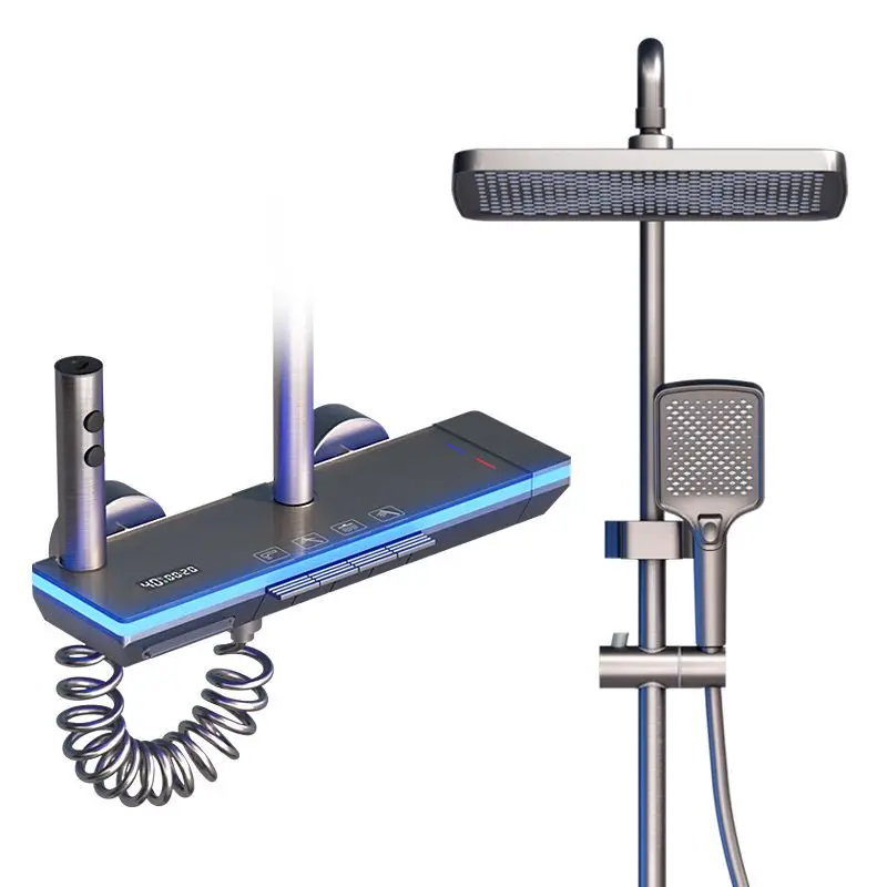 Modern Shower System Shower Cabinet Bathroom Multi Functional Latest Shower Bathroom System
Modern Shower System Shower Cabinet Bathroom Multi Functional Latest Shower Bathroom System