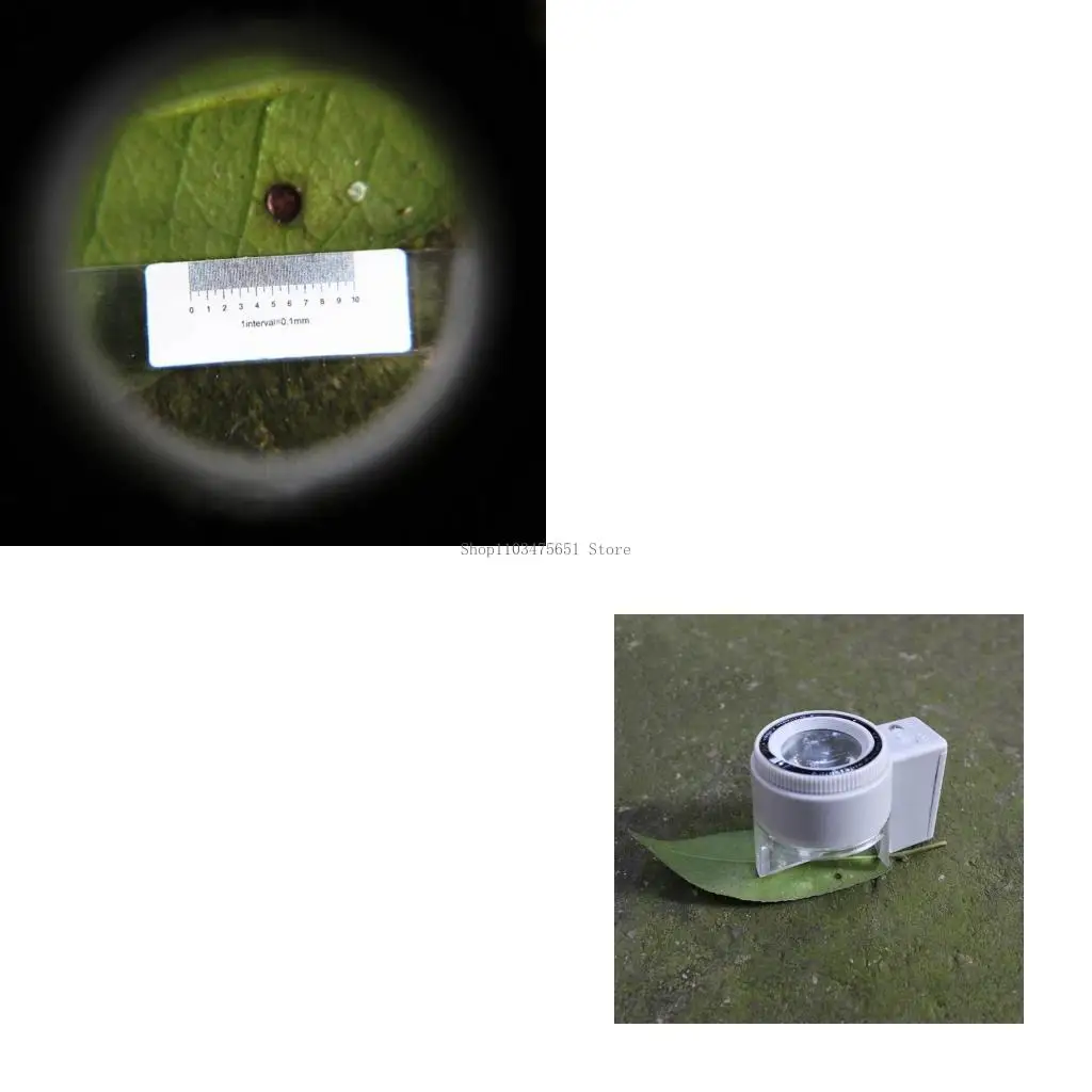 Upgraded Glass with Adjustable & Scale for Reading Close Work