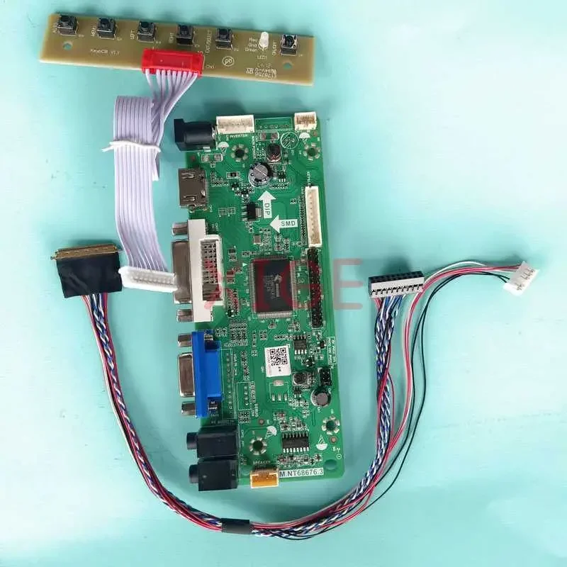 Комплект DIY плата контроллера драйвера для B140XW02 V1/V2 B140XW03 V0/V1 40-контактный LVDS 14 "экран ноутбука HDMI-совместимый VGA DVI 1366x768
Комплект DIY плата контроллера драйвера для B140XW02 V1/V2 B140XW03 V0/V1 40-контактный LVDS 14 "экран ноутбука HDMI-совместимый VGA DVI 1366x768