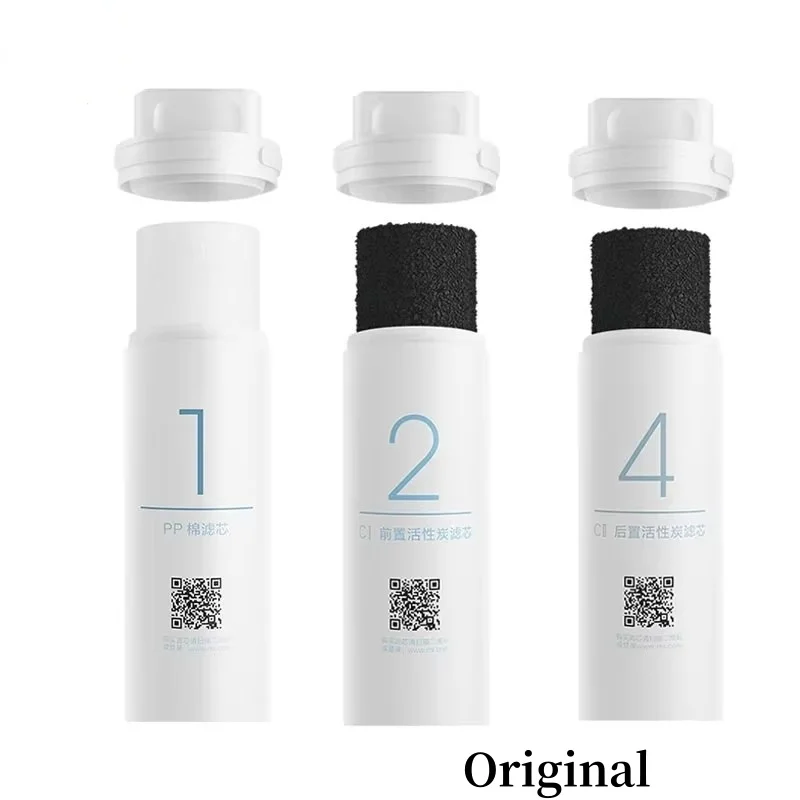 Xiaomi Water Purifier Filter Replacement PP Cotton Activated Carbon Drinking Water Filter Activated Carbon 1/2/4
Xiaomi Water Purifier Filter Replacement PP Cotton Activated Carbon Drinking Water Filter Activated Carbon 1/2/4