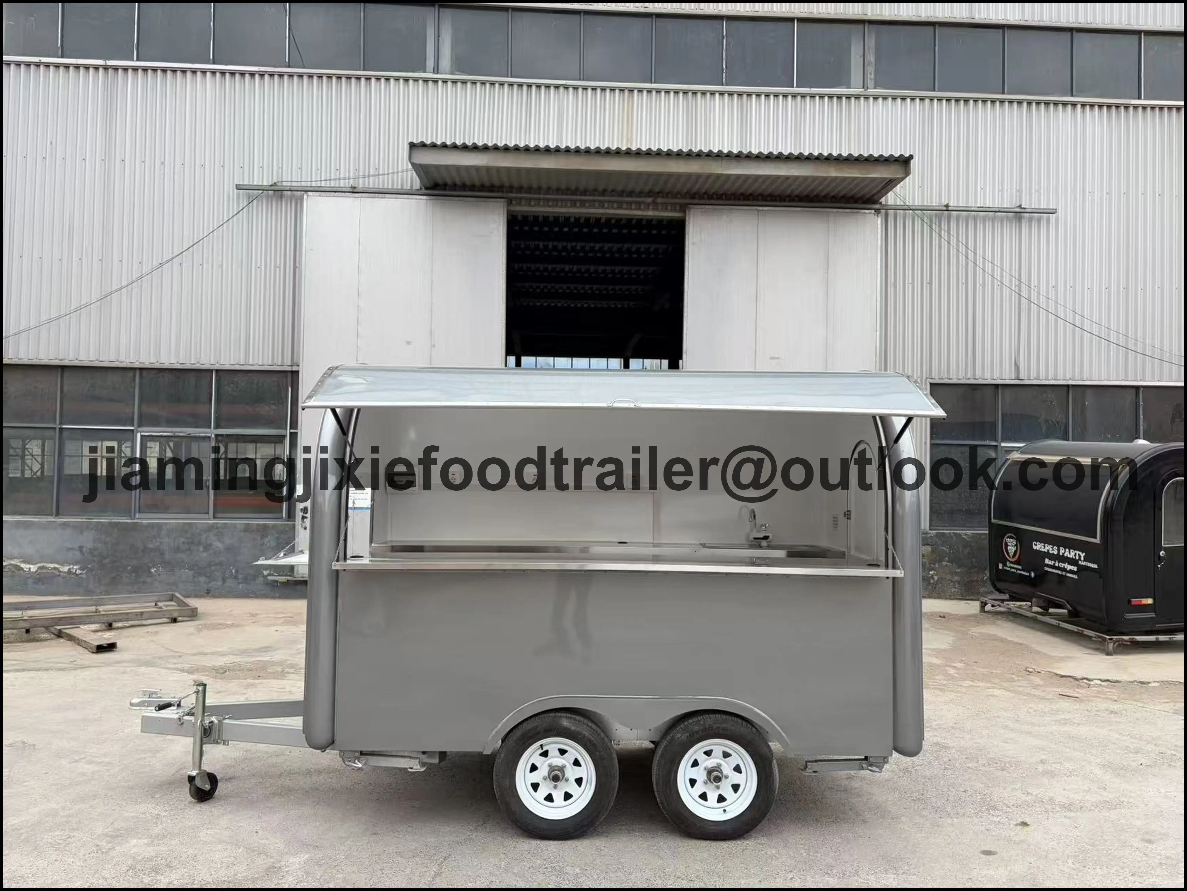 Food Truck Equipped With Hamburger Ice Cream and Toast and Beverage Machine Personal Business Food Trailer
Food Truck Equipped With Hamburger Ice Cream and Toast and Beverage Machine Personal Business Food Trailer