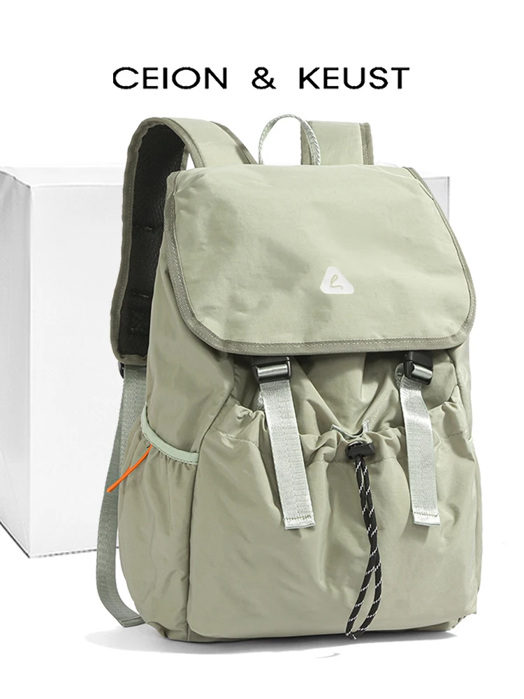 CEION KEUST Lightweight Outdoor Commuting Drawstring Backpack Unisex Casual Style Computer Bag Soft Material Travel Ready
CEION KEUST Lightweight Outdoor Commuting Drawstring Backpack Unisex Casual Style Computer Bag Soft Material Travel Ready