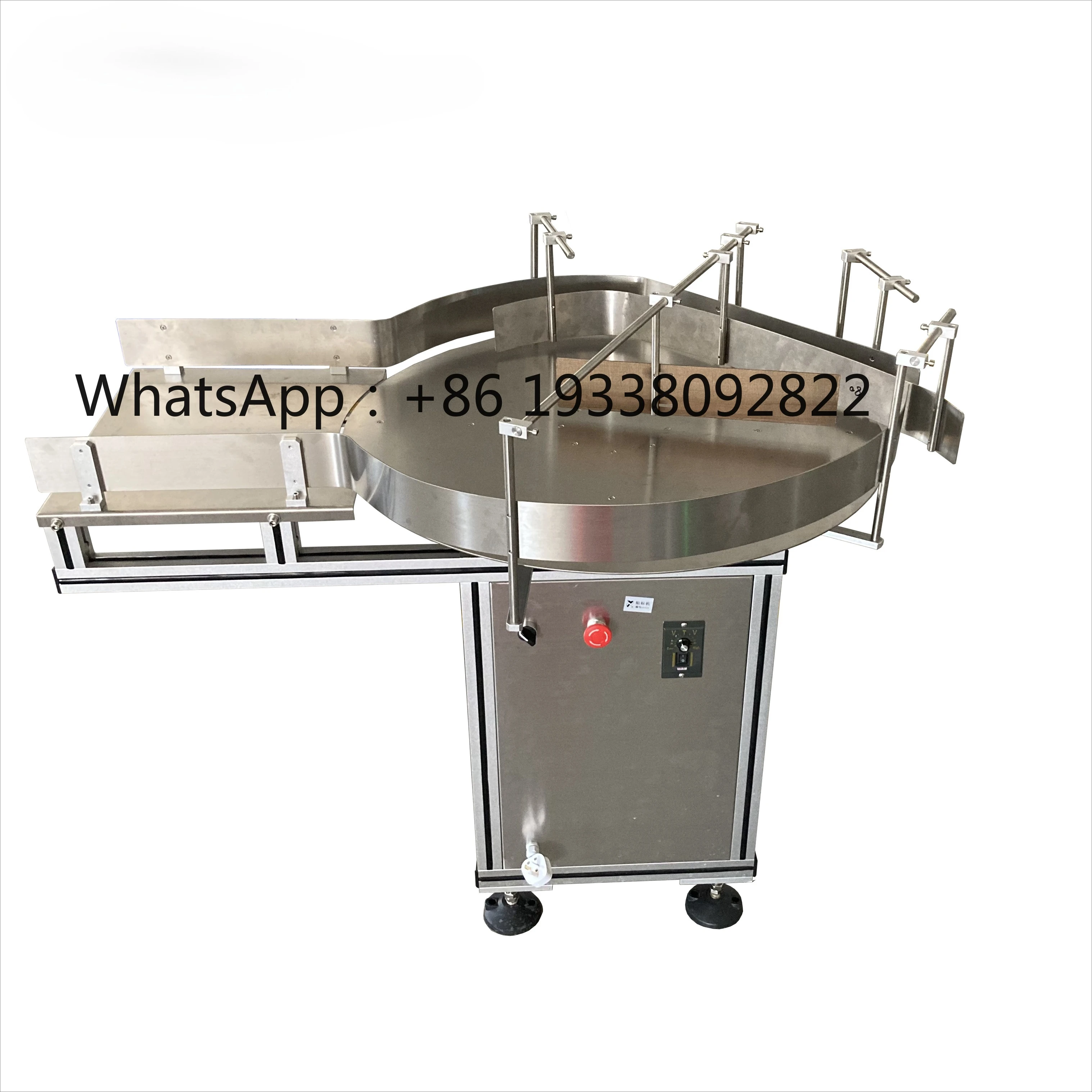 2026-NY-861 Automatic Round Rotary Turntable Bottle Feeder Bottle Collecting Rotary Unscrambling Turning Table
2026-NY-861 Automatic Round Rotary Turntable Bottle Feeder Bottle Collecting Rotary Unscrambling Turning Table