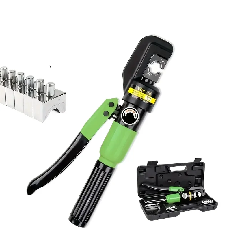 Cold Hydraulic Clamp Cable Crimping Portable Electrical Tools Manual Hydraulic Clamp Copper Aluminum Cable Terminals
Cold Hydraulic Clamp Cable Crimping Portable Electrical Tools Manual Hydraulic Clamp Copper Aluminum Cable Terminals