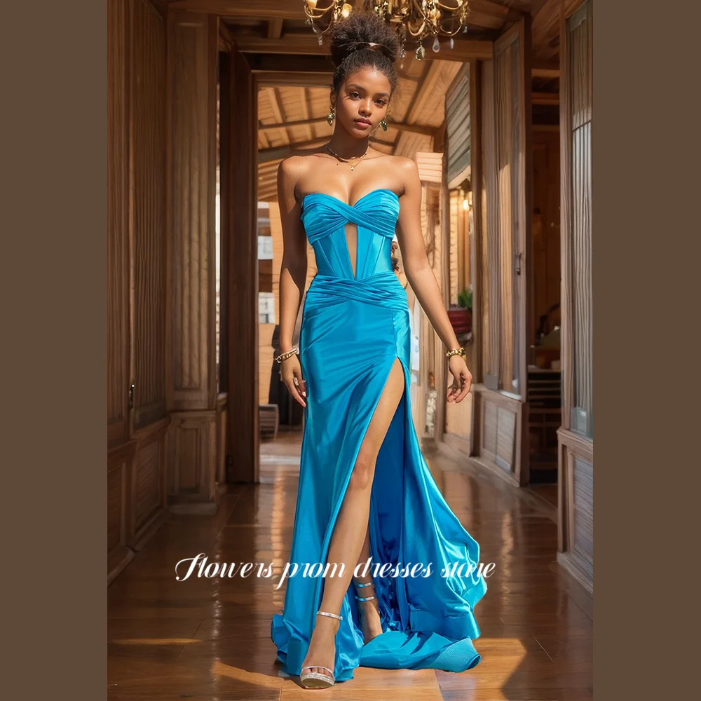 Flowers Prom Mermaid Evening Dress Cut Out Party Dresses with Pleats Formal Cocktail Party Dress for Women Customized
Flowers Prom Mermaid Evening Dress Cut Out Party Dresses with Pleats Formal Cocktail Party Dress for Women Customized