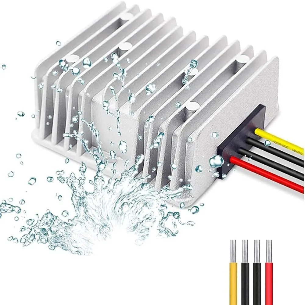 12V Step Up to 48V Converter 3A Voltage Regulator Power Converter Adapter Waterproof Module Transformer for Golf Cart Club Car
12V Step Up to 48V Converter 3A Voltage Regulator Power Converter Adapter Waterproof Module Transformer for Golf Cart Club Car