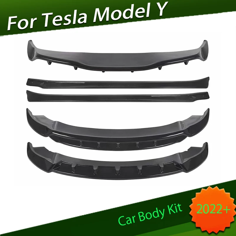 Suitable for Tesla Model Y 2022 UP Front Shovel Modified Rear Lip Side Skirt Small Surround Tail Trim Kit
Suitable for Tesla Model Y 2022 UP Front Shovel Modified Rear Lip Side Skirt Small Surround Tail Trim Kit