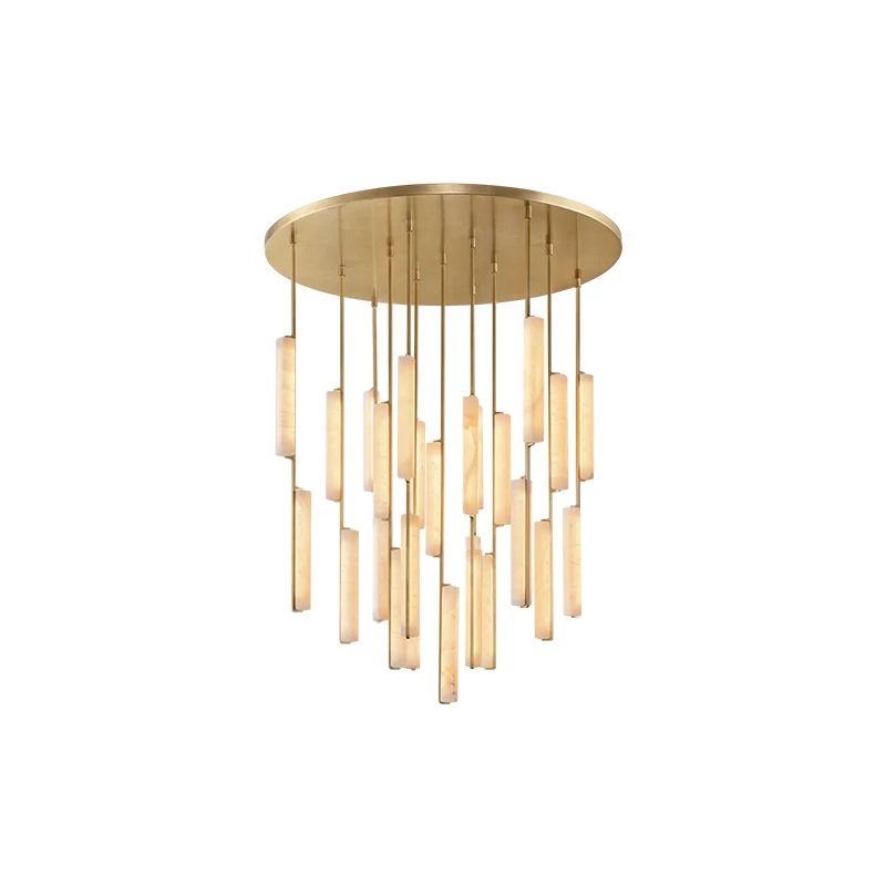 2026 LED Retro American Natural Marble Brass Ceiling Chandelier Lighting Lustre Suspension Luminaire Lampen For Living Room
2026 LED Retro American Natural Marble Brass Ceiling Chandelier Lighting Lustre Suspension Luminaire Lampen For Living Room