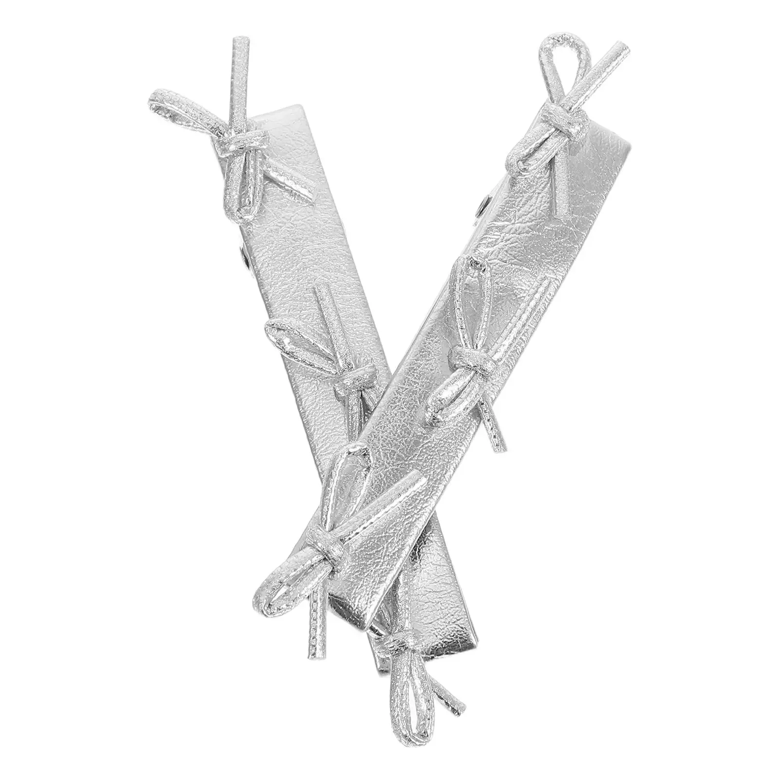 Silver Bow Hair Clips for Women Duck Bill Pins French Barrette Accessories Lightweight Durable Sweet Style Fashion
Silver Bow Hair Clips for Women Duck Bill Pins French Barrette Accessories Lightweight Durable Sweet Style Fashion