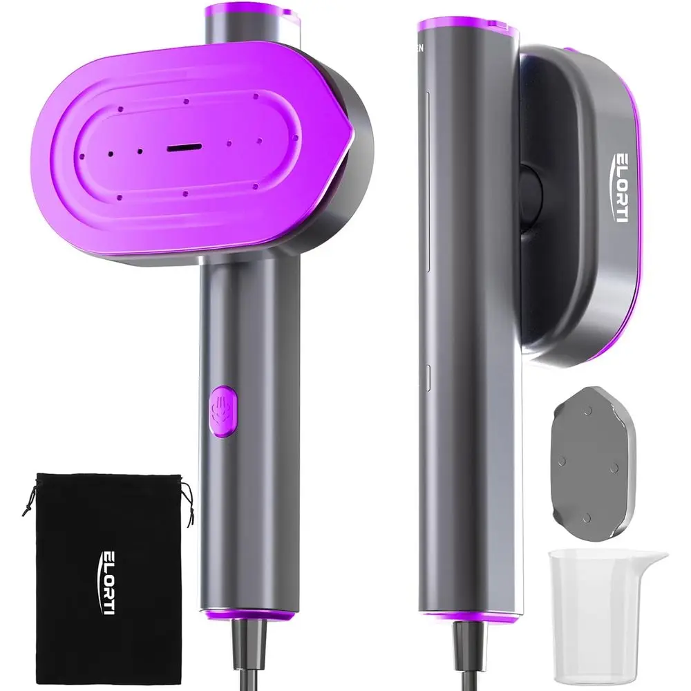 Портативный ручной отпариватель для одежды, мини-утюг 2-в-1 с быстрым нагревом, поворотная головка, 1200 Вт, 110-120 В, для офиса и дома
Портативный ручной отпариватель для одежды, мини-утюг 2-в-1 с быстрым нагревом, поворотная головка, 1200 Вт, 110-120 В, для офиса и дома