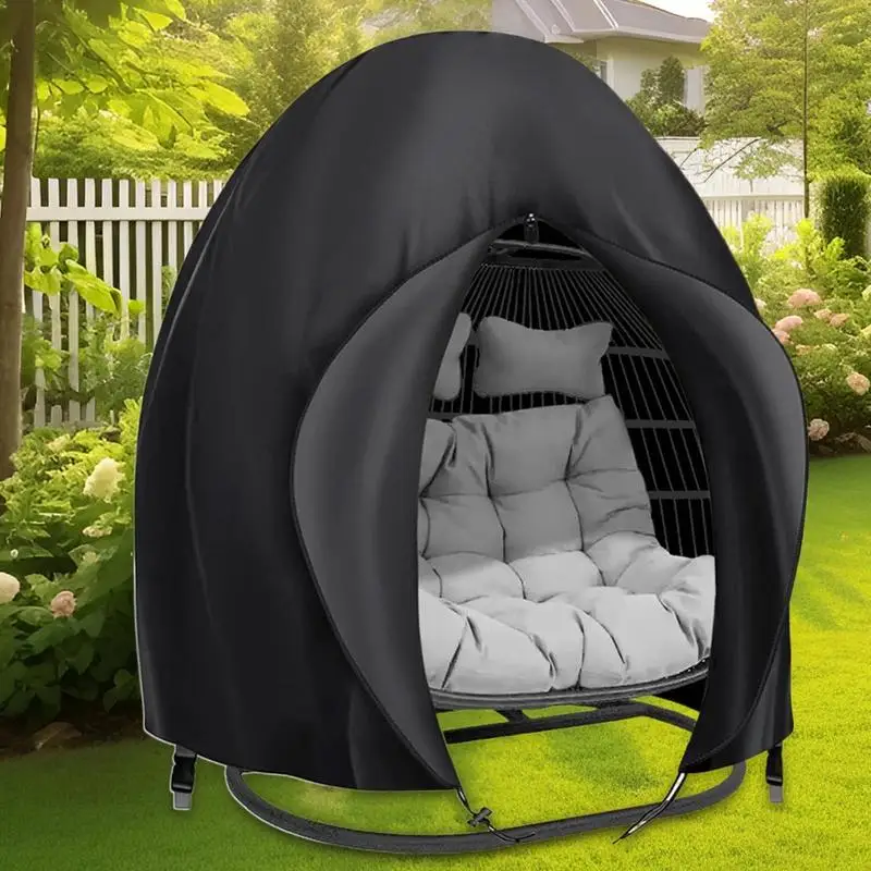 Patio Hanging Egg Chair Cover Waterproof 210D Heavy Duty Double Seat Swing Egg Chair Covers Garden Dust Protector
Patio Hanging Egg Chair Cover Waterproof 210D Heavy Duty Double Seat Swing Egg Chair Covers Garden Dust Protector