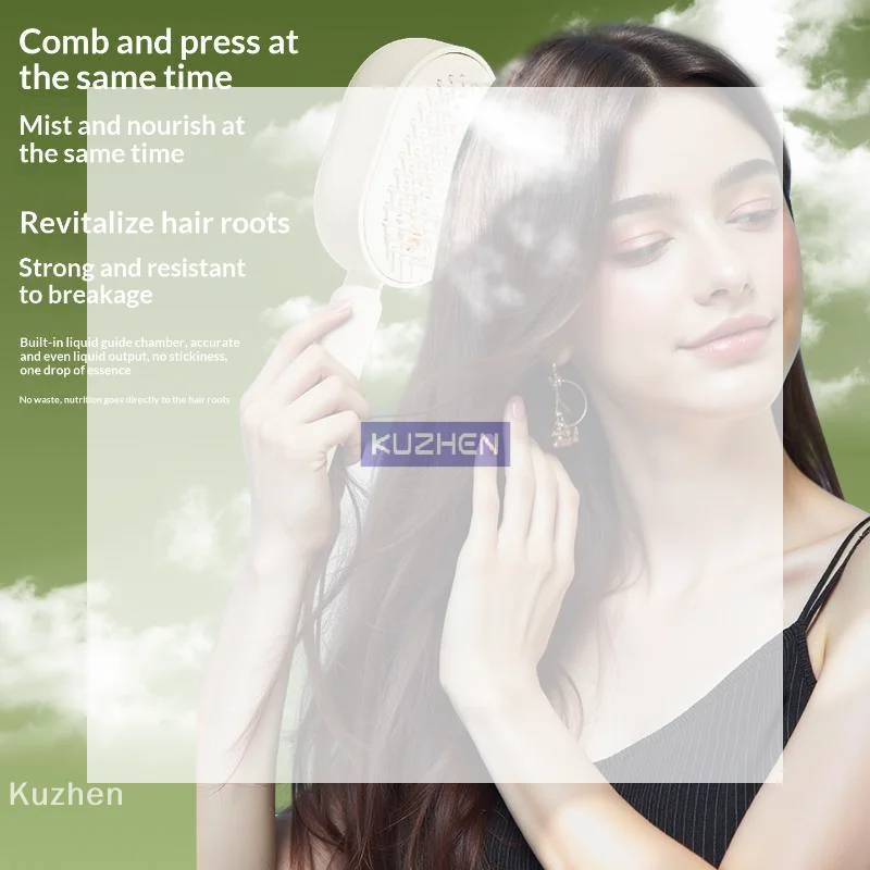 Electric Spray Air Cushions Massage Comb 2 in 1 Self Cleaning Steam Essential Oil Brush Rechargeable Spray Scalp Massager Combs
Electric Spray Air Cushions Massage Comb 2 in 1 Self Cleaning Steam Essential Oil Brush Rechargeable Spray Scalp Massager Combs