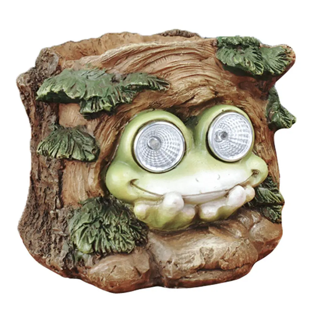 Solar Floral Decor Frog Decorations Garden Ornaments Outdoor Large Statue Flowerpot Light
Solar Floral Decor Frog Decorations Garden Ornaments Outdoor Large Statue Flowerpot Light