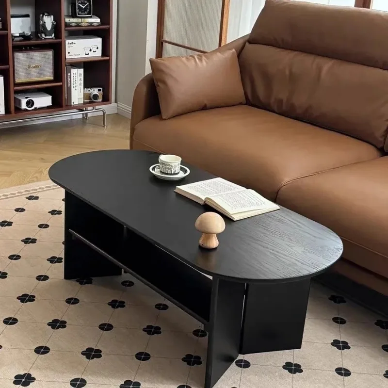 Журнальный столик в скандинавском стиле из массива дерева, дизайнерский гостиная, черный стол, проживание в семье, дом, маленькая квартира, простой овальный журнал
Журнальный столик в скандинавском стиле из массива дерева, дизайнерский гостиная, черный стол, проживание в семье, дом, маленькая квартира, простой овальный журнал