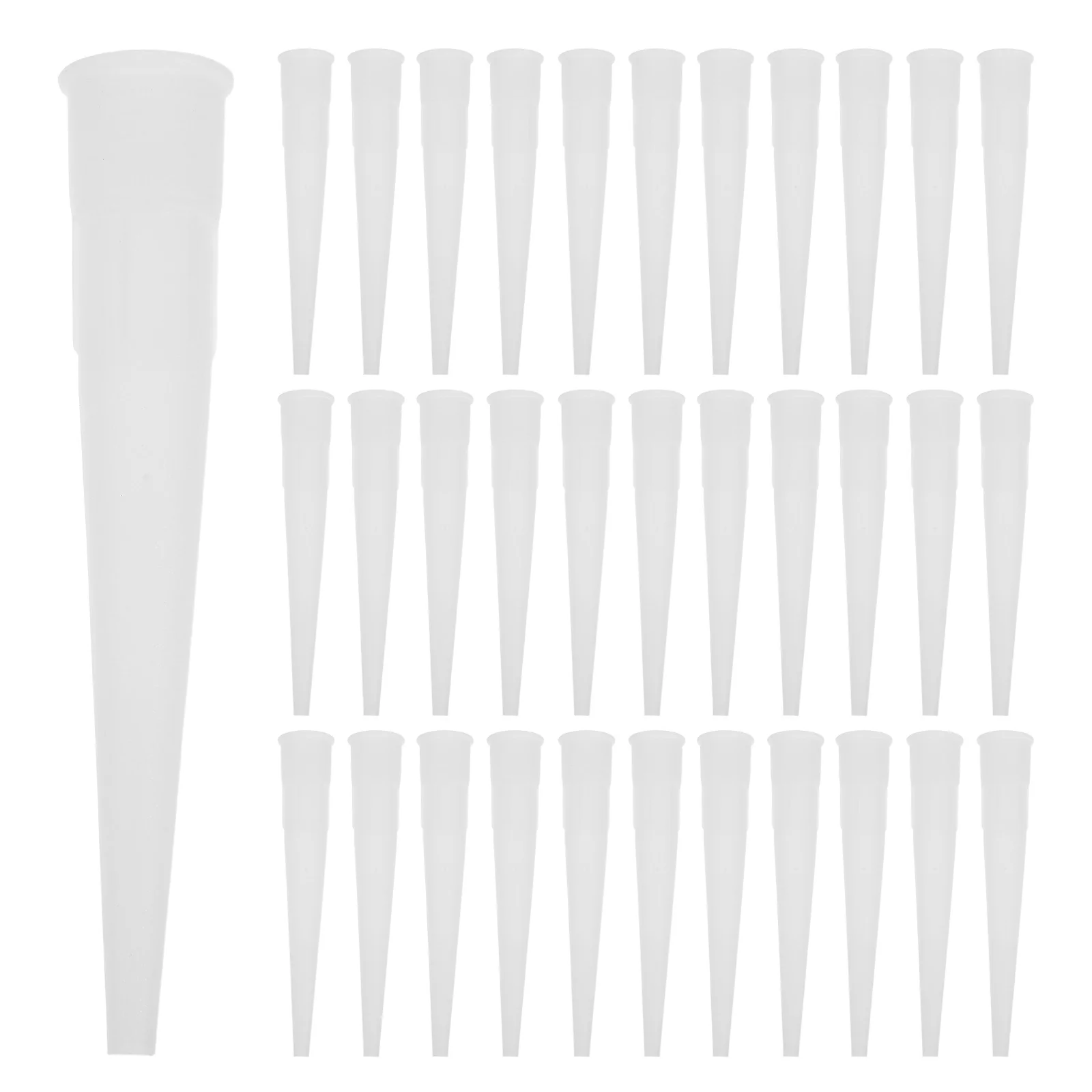 200Pcs Caulk Nozzles Plastic Glass Glue Tips Durable Sealing Applicator for Grout Tubes Home Repair Reusable Caulking Nozzle 
200Pcs Caulk Nozzles Plastic Glass Glue Tips Durable Sealing Applicator for Grout Tubes Home Repair Reusable Caulking Nozzle