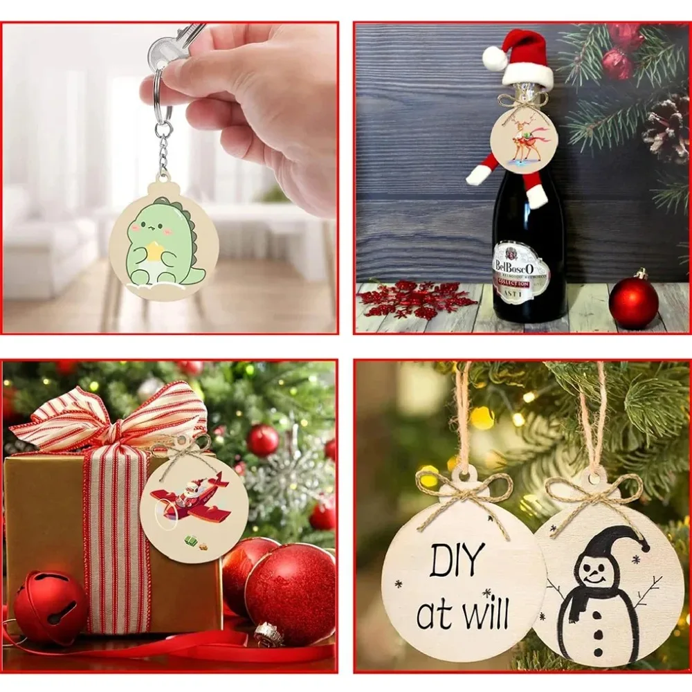 DIY Wooden Christmas Ball Decoration Round Blank Wood Slices Paint Ornament Xmas Tree Hang Pendant Craft Home Decor Baubles Tag
DIY Wooden Christmas Ball Decoration Round Blank Wood Slices Paint Ornament Xmas Tree Hang Pendant Craft Home Decor Baubles Tag