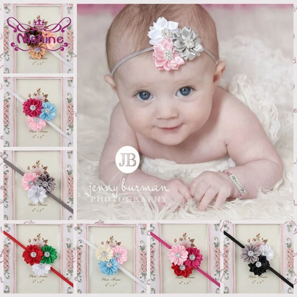 1PCS Colorful Satin Polygonal Flowers Toddler Elastic Headband Party Decoration One Hundred Days Baby Photography Headwear
1PCS Colorful Satin Polygonal Flowers Toddler Elastic Headband Party Decoration One Hundred Days Baby Photography Headwear