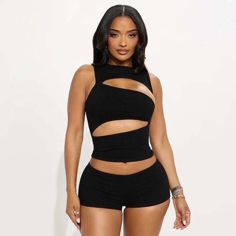 GUWU Women Sexy 2 Piece Shorts Set Cutout Design High Waist Slim Fit Crop Top & Casual Short Pants Outfit for Daily Club Wear
GUWU Women Sexy 2 Piece Shorts Set Cutout Design High Waist Slim Fit Crop Top & Casual Short Pants Outfit for Daily Club Wear